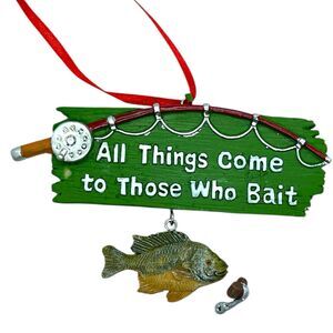Midwest CBK "All Things Come to Those Who Bait" Christmas Ornament